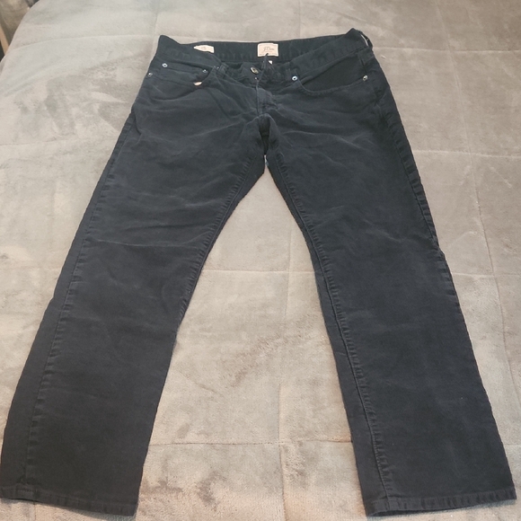 J Crew Dark Blue  Corduroy Pants - Picture 1 of 7